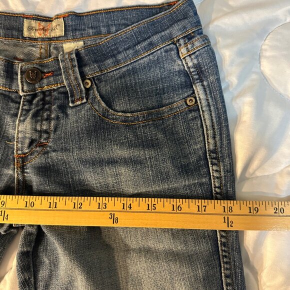 Frankie B Jeans Size 4 Bootcut Bird Embroidered on back pocket Vintage - Picture 5 of 10
